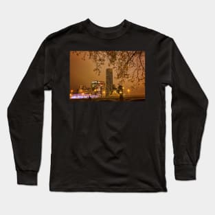 Dusk In Melbourne Long Sleeve T-Shirt